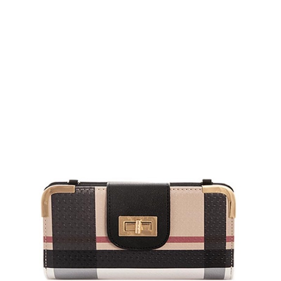 Checkered Wallet/crossbody - Picture 1 of 3